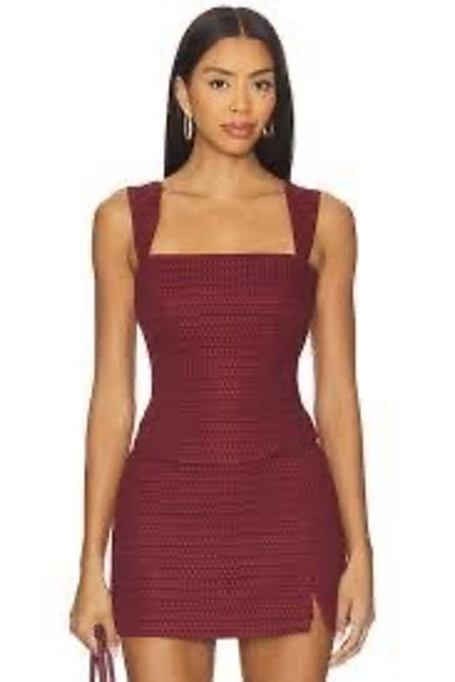 Amanda Uprichard Cerrone Tweed Top Russet XS NWT